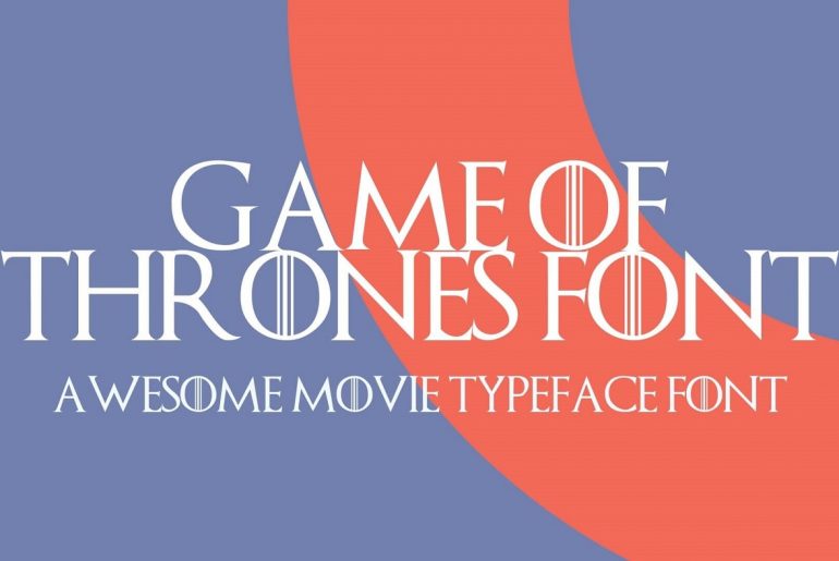 Games of Thrones Font