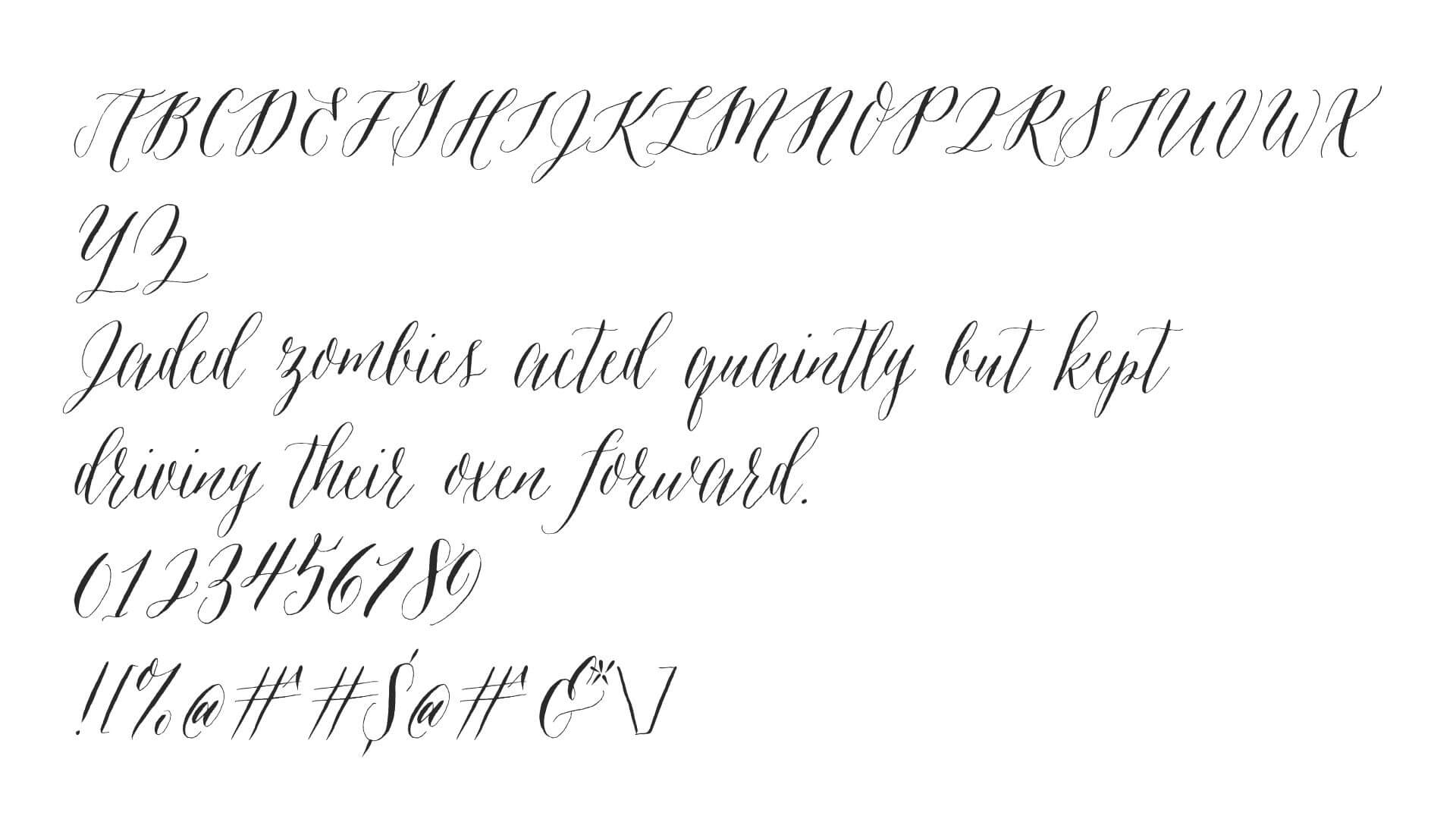 Asterism Font View