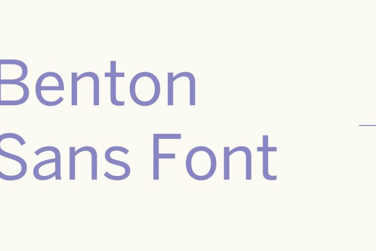 Benton Sans Font