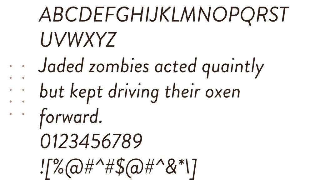 Brandon Grotesque Font Free Download