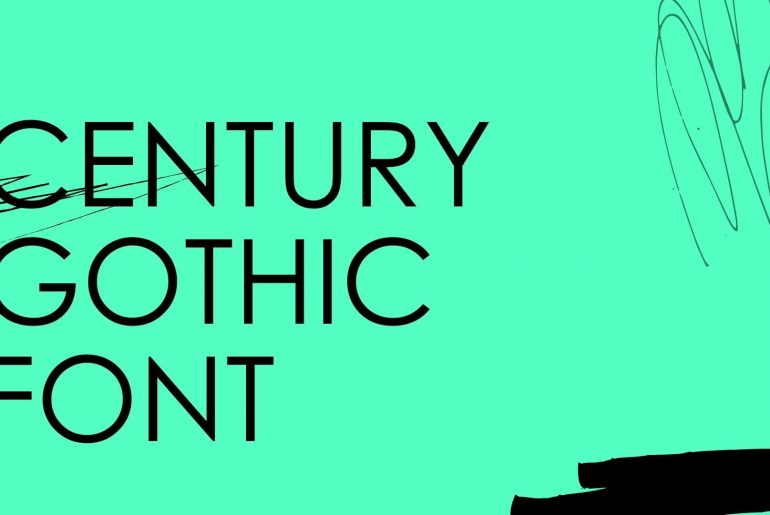 Century Gothic Font