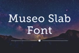 Museo Slab Font