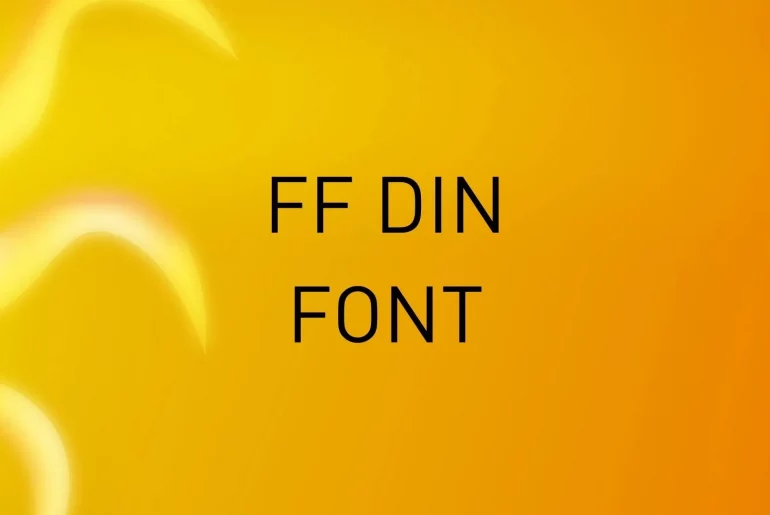 FF Din Font