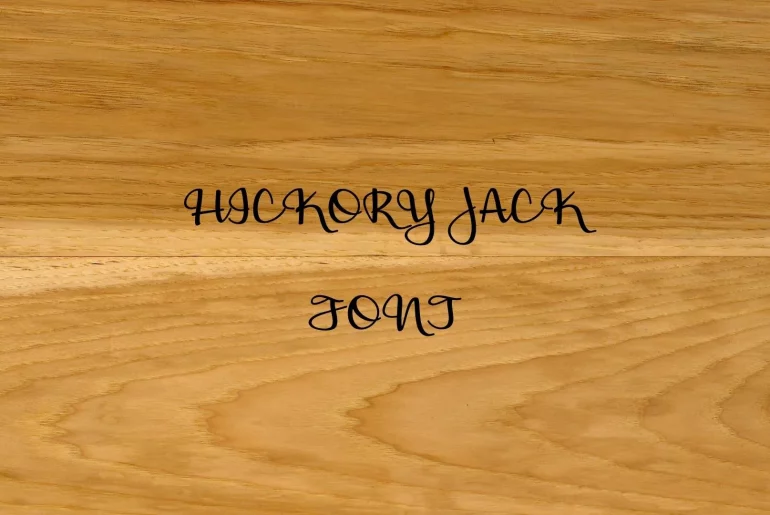 Hickory Jack Font 