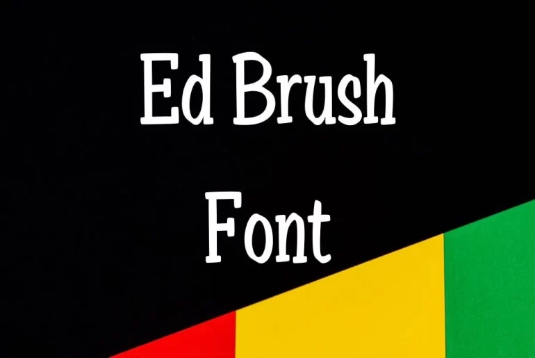 Ed Brush Font