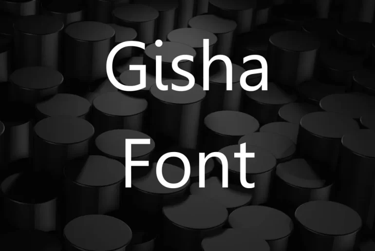 Gisha Font