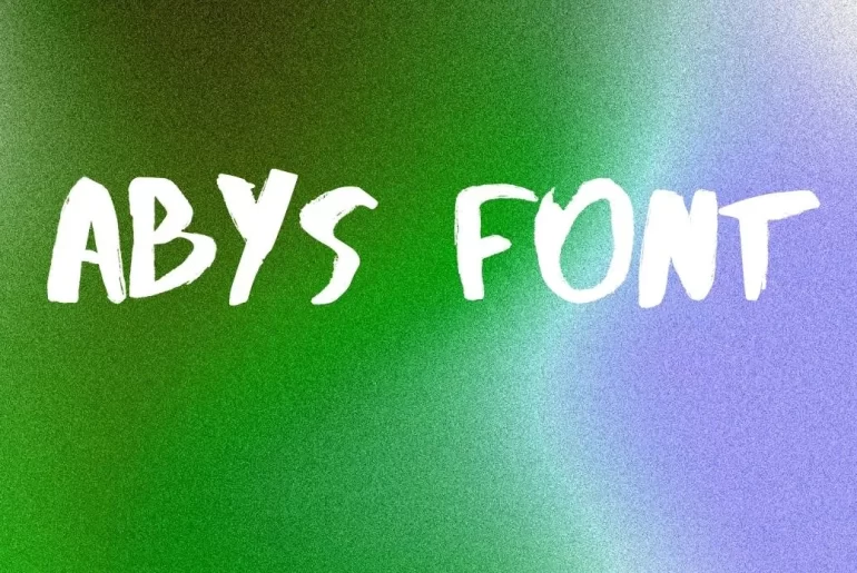 Abys Font