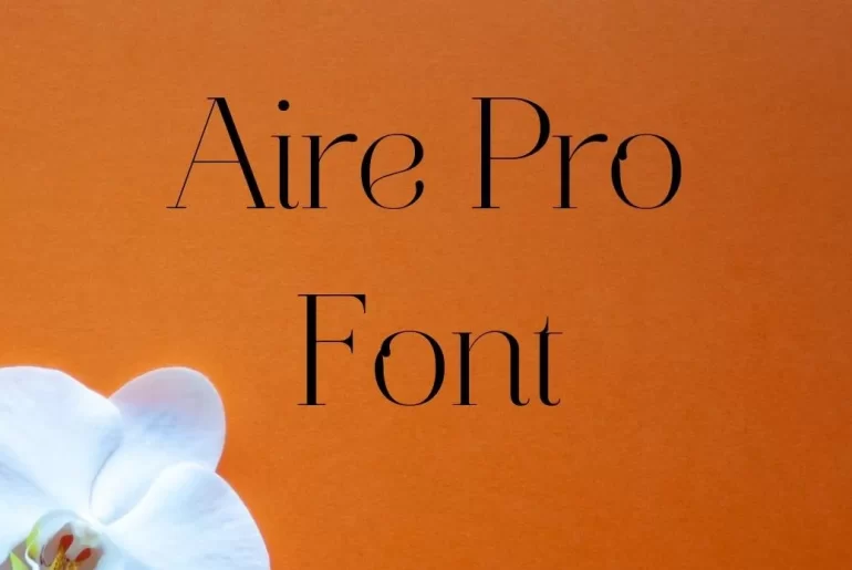 Aire Pro Font