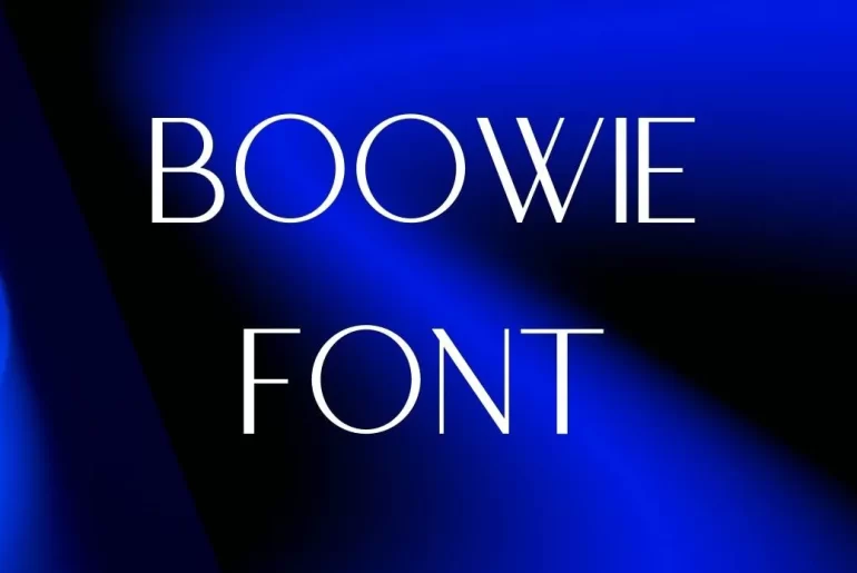 BOOWIE Font