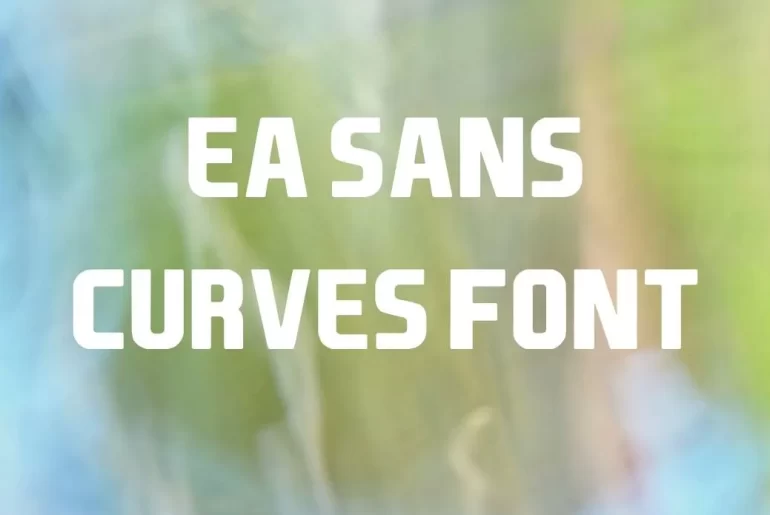 EA Sans Curves Font