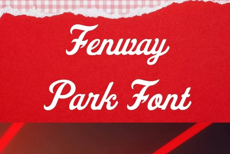 Fenway Park JF Font