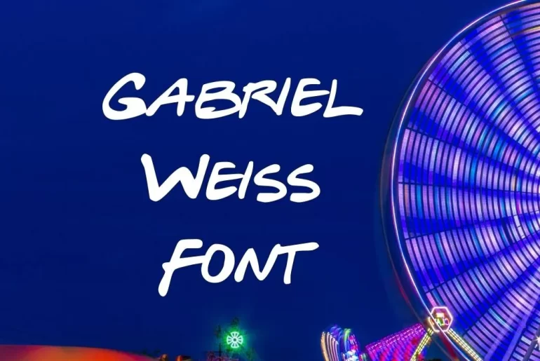 Gabriel Weiss Font