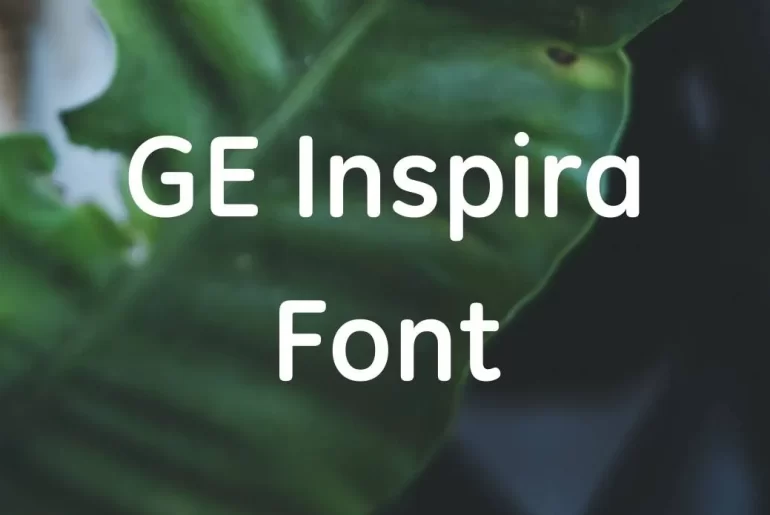 GE Inspira Font