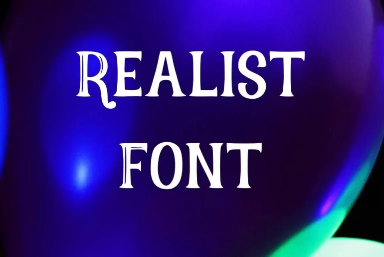 Realist Font