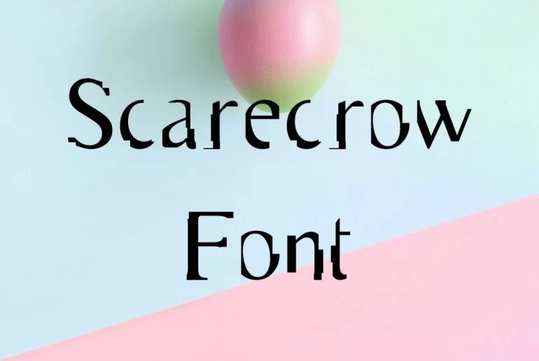 Scarecrow Font