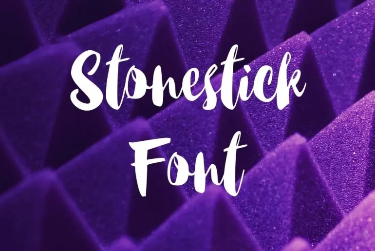Stonestick Font
