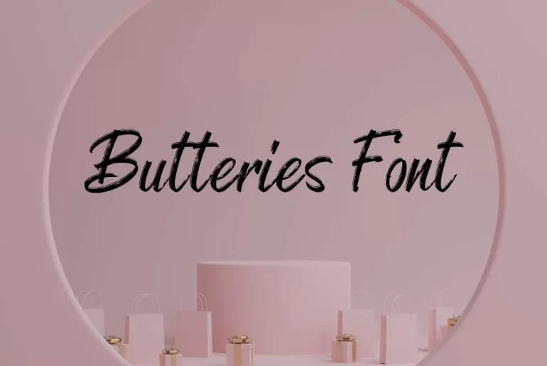 Butteries Font