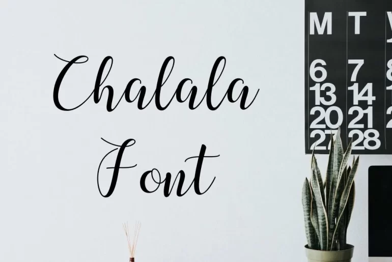 Chalala Font