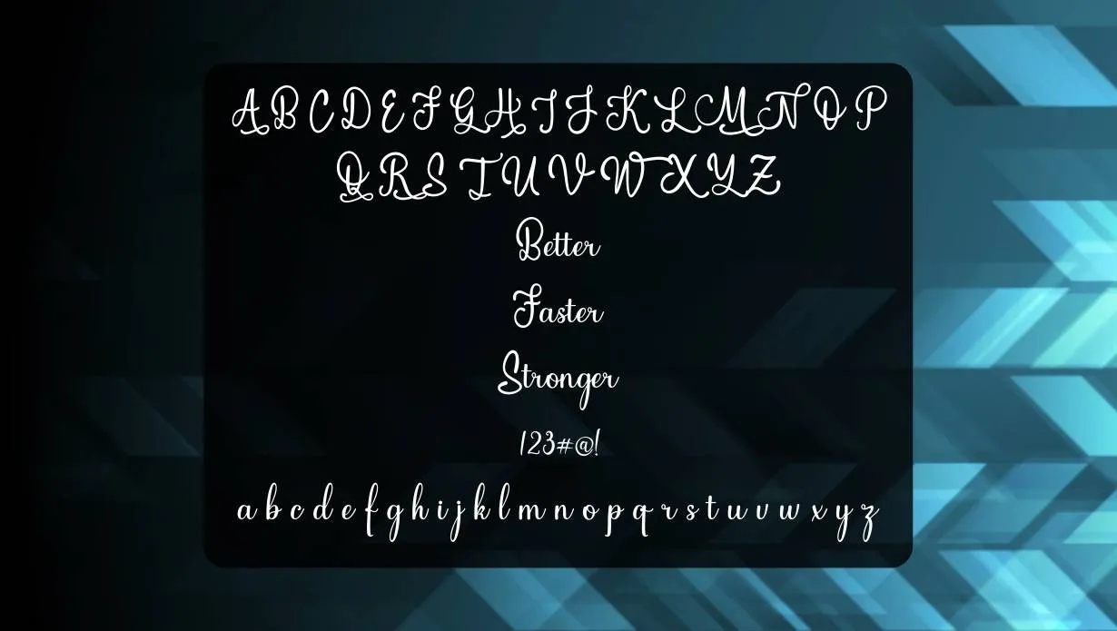 Feeling Blessed Font