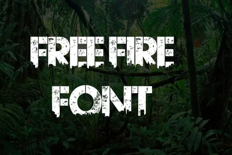 Free Fire Font