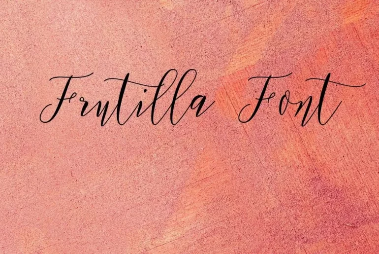 Frutilla Font