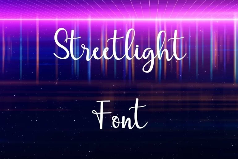 Streetlight Font