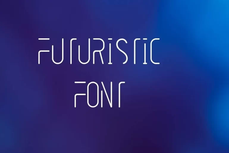 Futuristic Font