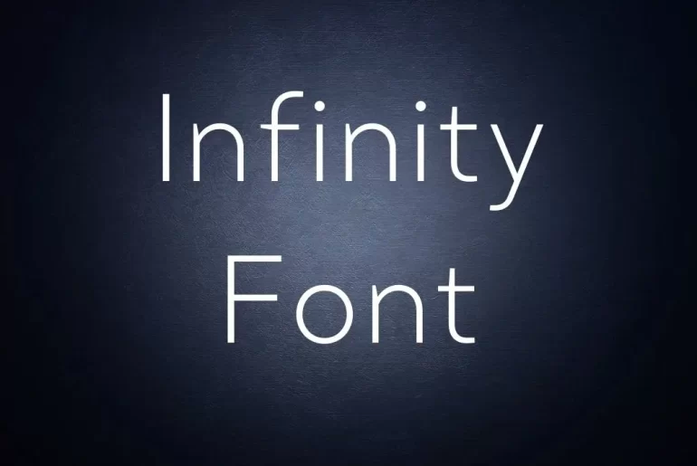Infinity Font