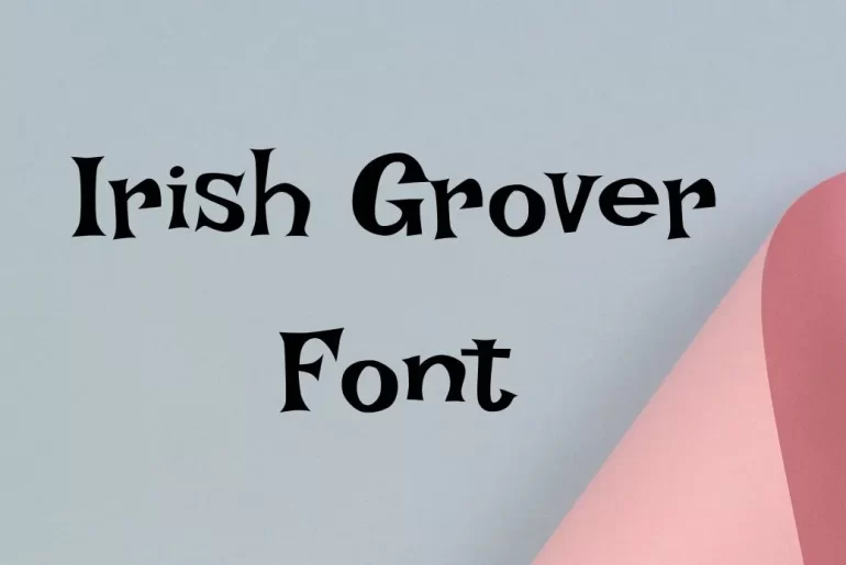 Irish Grover Font