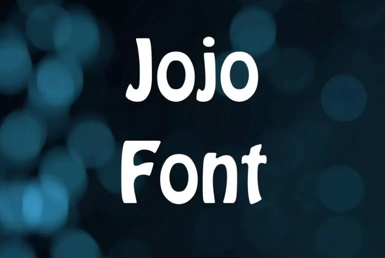 Jojo Font