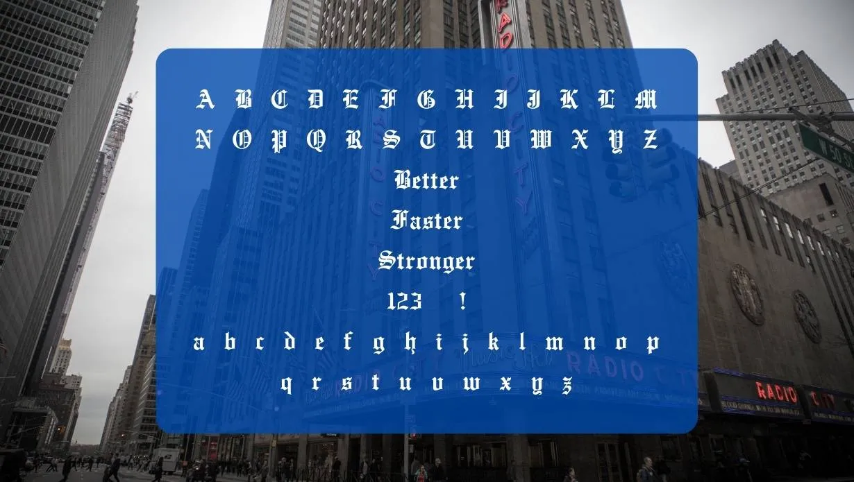 New York Times Font
