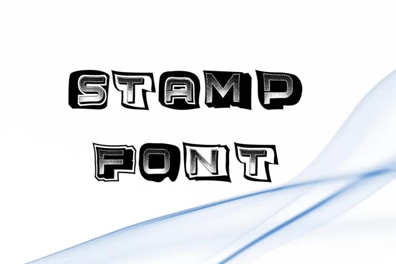Stamp Font