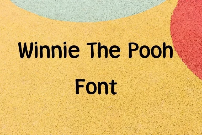 Winnie The Pooh Font
