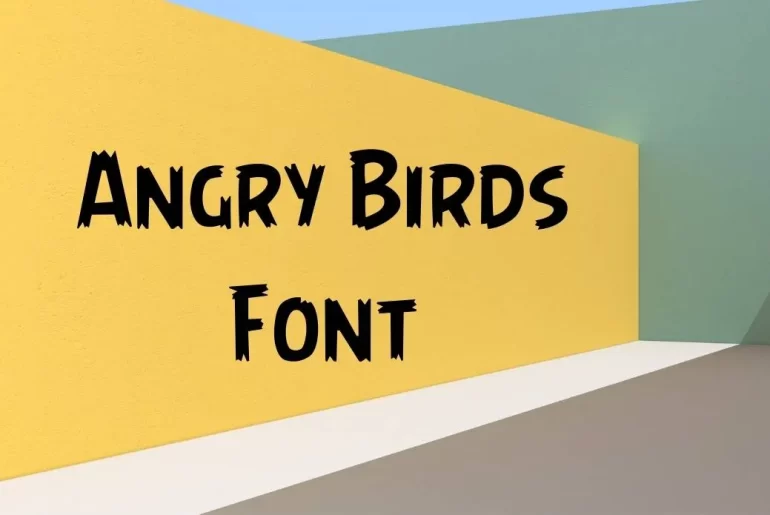 Angry Birds Font