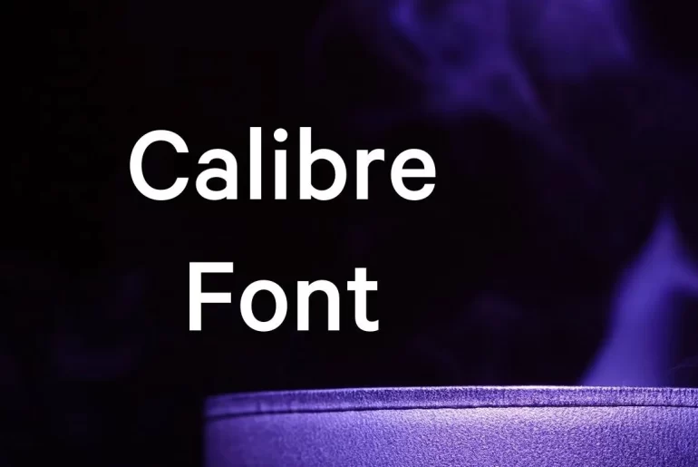 Calibre Font