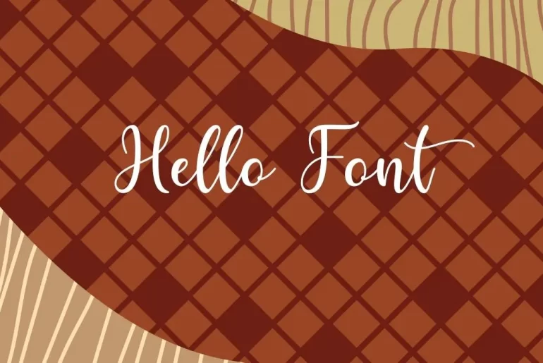 Hello Font