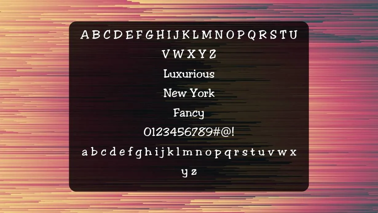 Jester Font View on Image Designs
