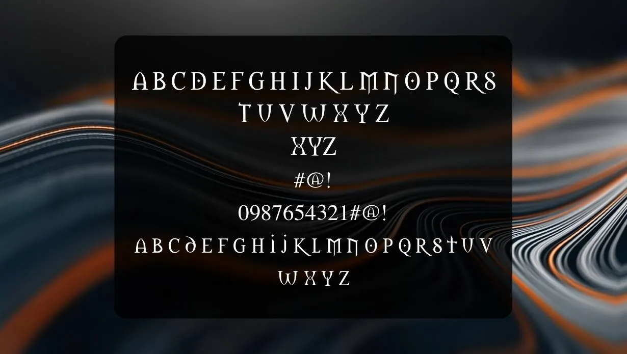 Morpheus Font View on Image Designs