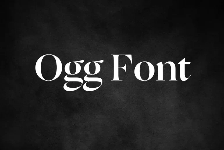 Ogg Font