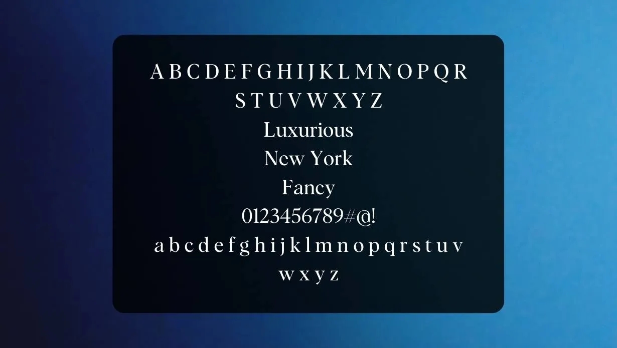 Albra Font View on Image Designs