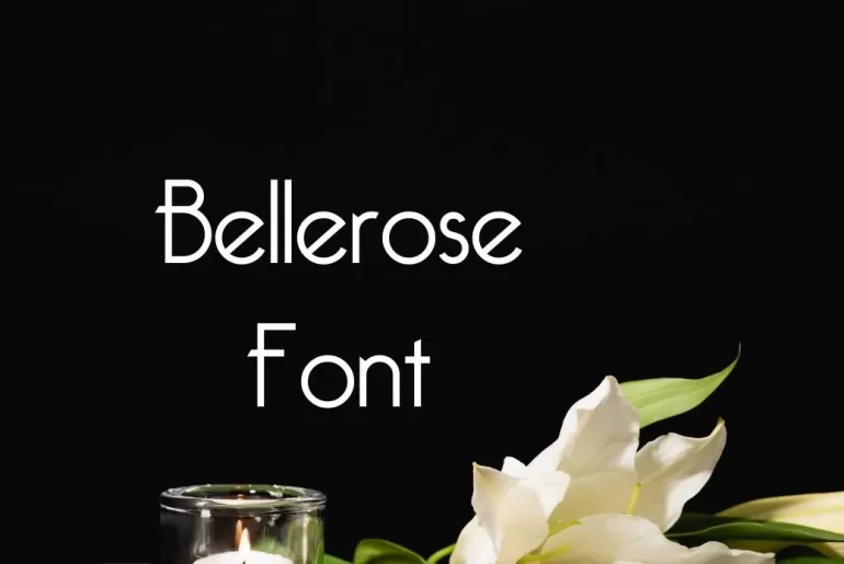 Bellerose Font