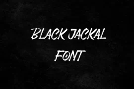 Black Jackal Font