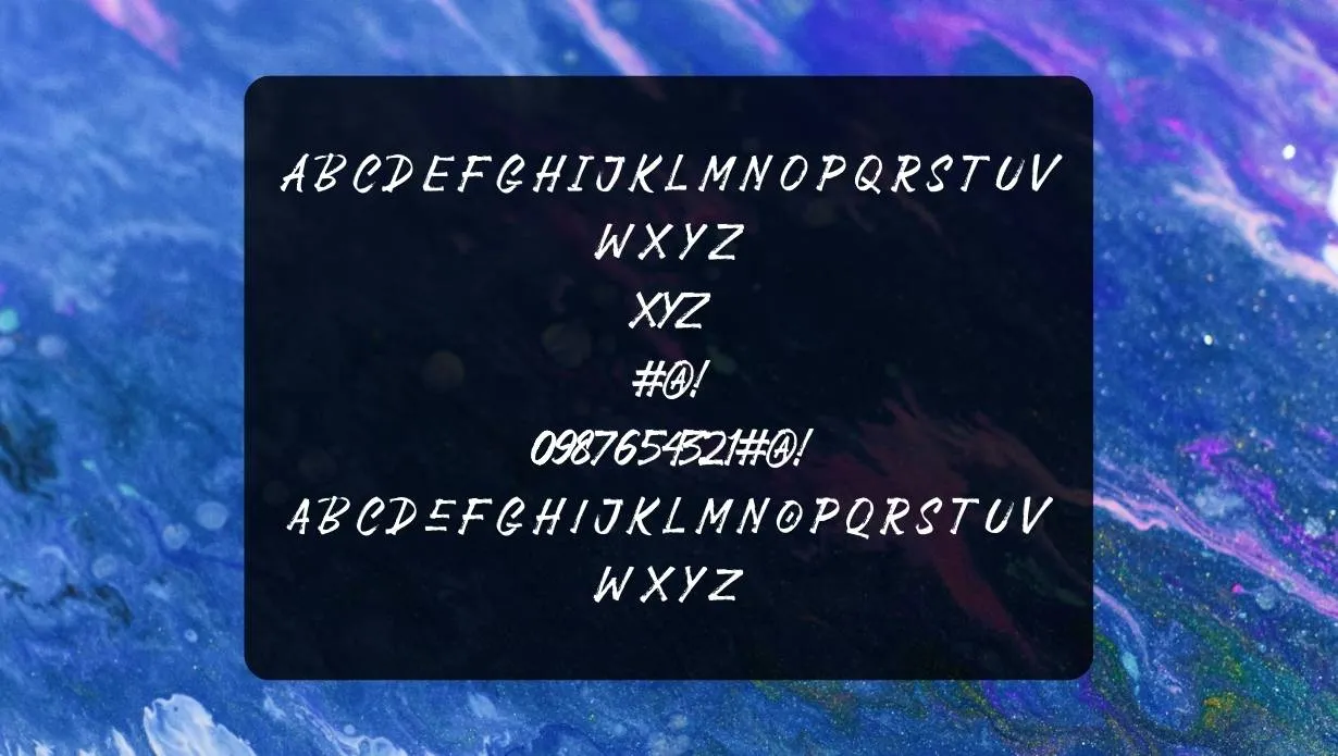 Black Jackal Font View on Image Designs