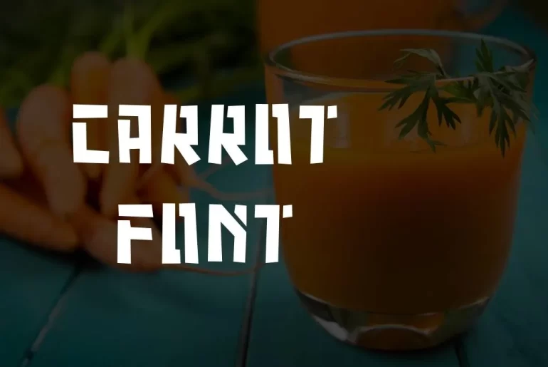 Carrot Font