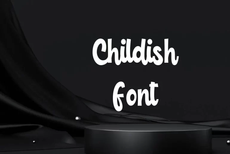 Childish Font