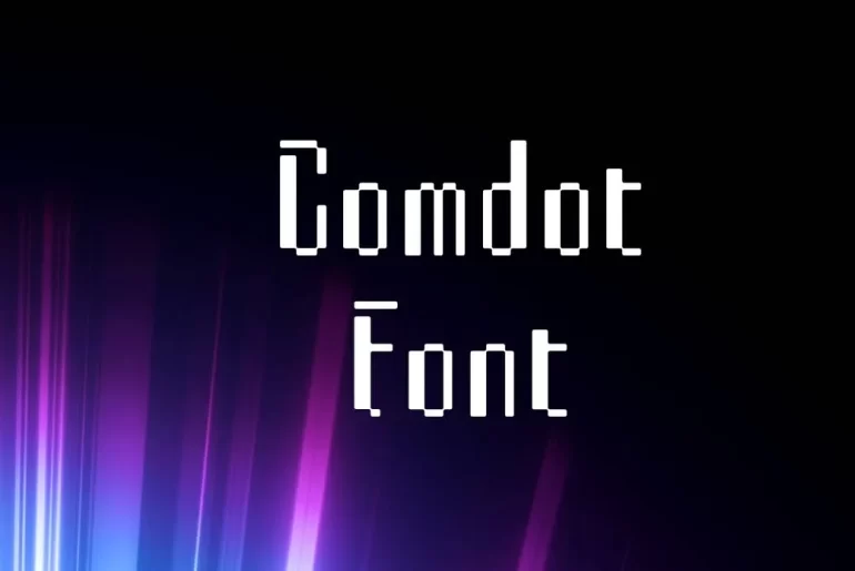 Comdot Font