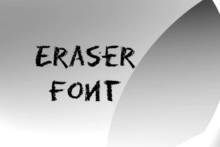 Eraser Font