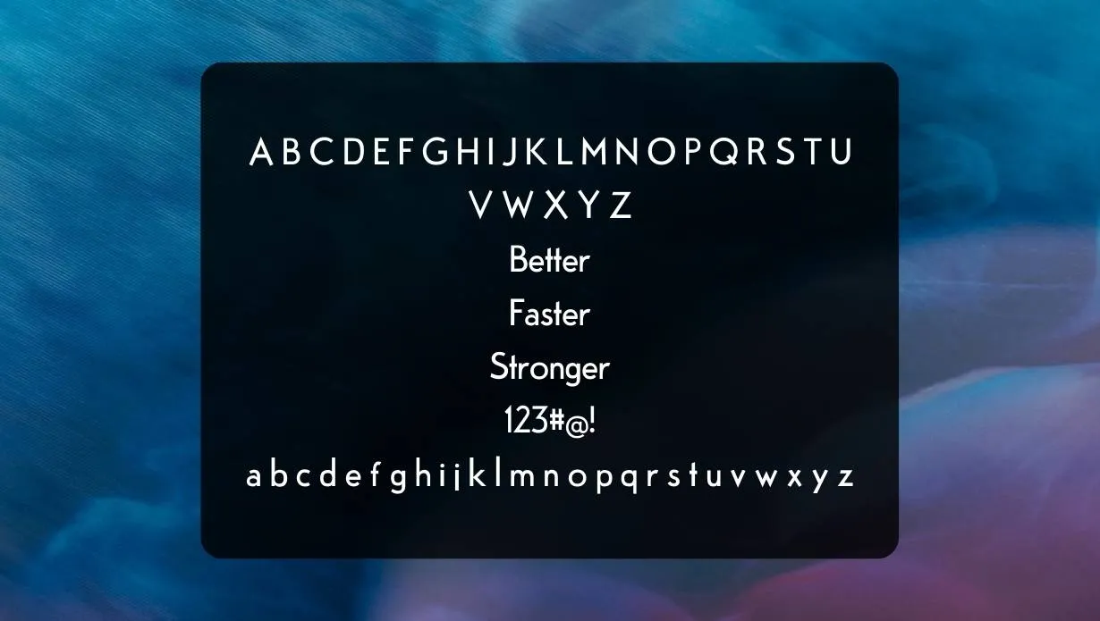 Fabrik Font View on Image Designs