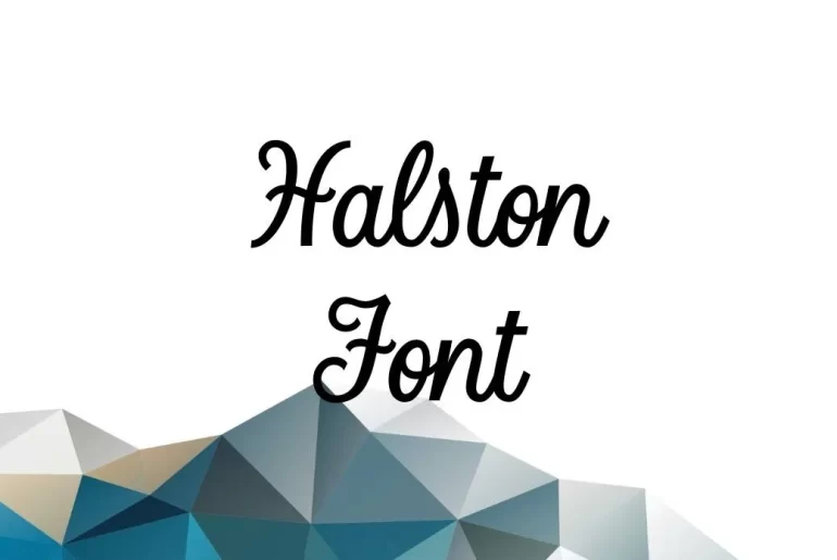 Halston Font