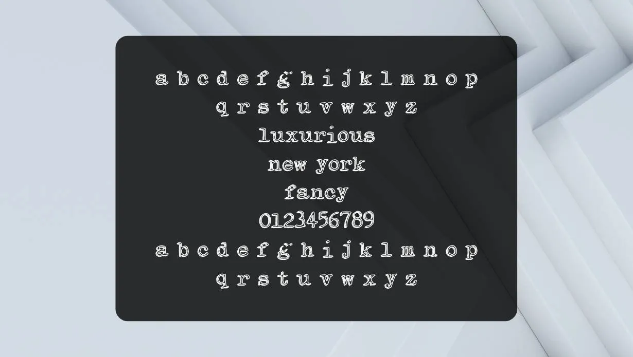 Indie Rock Font View on Image Designs
